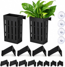 2 Pcs Aquarium Plant Holder Hanging Fish Tank Plant Holder Aquarium Planter picture