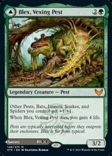 Blex, Vexing Pest / Search for Blex ~ Strixhaven [ NM ] [ Magic MTG ] picture