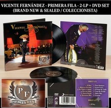 Vicente Fernandez - Primera Fila [Vinyl] [2LP + DVD] NEW FREE FAST USA Shipping picture