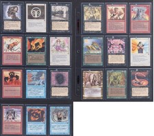 MTG Legends 1994 Vintage 21 Card Lot Quarum Trench Gnomes Psionic Entity picture