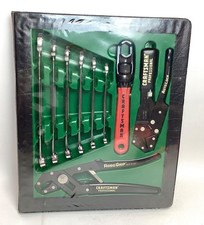 Vintage CRAFTSMAN 9-Piece Gift Set Robo Grip & Wrench Tool Set New Open Box picture