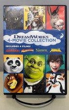DreamWorks 4-Movie Collection on DVDs (Dragon/Madagascar/Shrek/KungFu Panda) picture