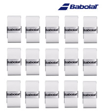 Babolat Pro Tour Comfort Tennis Badminton Overgrip_White_15 Pack_Zipper Bag picture