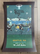 Seattle Stephen Wilson Jr SIGNED Gary the Torch Poster Paramount Thtr Sep 17 18 picture