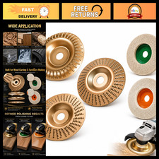 5PCS Tungsten Carbide Wood Carving Discs Set for 4