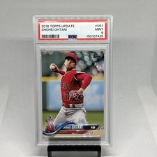 2018 TOPPS CHROME UPDATE #HMT1 SHOHEI OHTANI ROOKIE RC PSA 9 picture