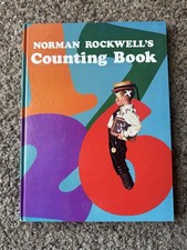 Vintage 1977 NORMAN ROCKWELL'S Counting Book by Glorina Taborin Hardcover picture