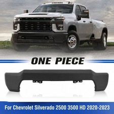 Black Steel Front Bumper Face Bar For 2020-2023 21 Chevy Silverado 2500 3500 HD picture