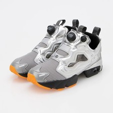 Reebok Men's Aries INSTAPUMP FURY 94 116360 Retro Silver Black Grey Shoe All SZS picture