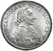 Silver Coin Germany Archbishopric of Mainz 5 krajcars 1795 FS/IA picture