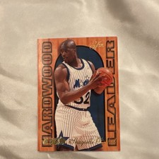 1995-96 Fleer - Flair Hardwood Leader Shaquille O'Neal #19 picture