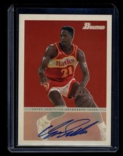 2009 Bowman '48 #48A-DWI Dominique Wilkins Autograph Auto SP Hawks HOF picture