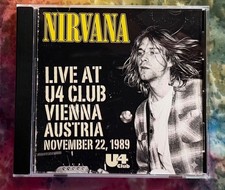 Nirvana U4 Club Vienna Austria 11-22-1989 Live Soundboard German Import picture