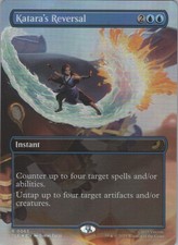 MTG (FOIL) Katara's Reversal (Borderless) R Avatar: The Last Airbender: Eternal- picture