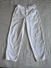 Everlane The Utility Straight Leg Pant, Bone White, Size 4, Long picture
