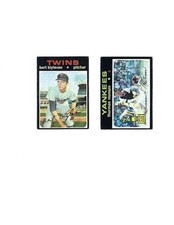 1971 Topps Complete Set #1-752 Baseball Mid Grade VG picture