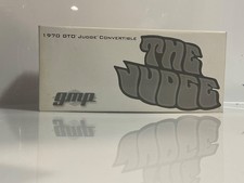 1/24 GMP 1970 GTO JUDGE CONVERTIBLE LIGHT RASHING ON CAR picture