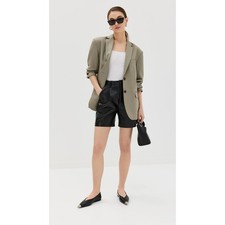 NEW Anine Bing Quinn Blazer Jacket in Green size L large picture