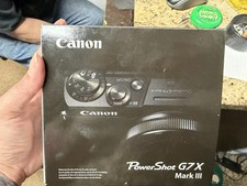 Canon PowerShot G7 X Mark III -   Camera - Black ''Rеаd dеѕсriрtiоn'' picture