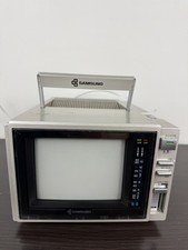 Vintage 1985 Samsung C5101M 5” Color CRT TV Retro Gaming Tested Powers On picture