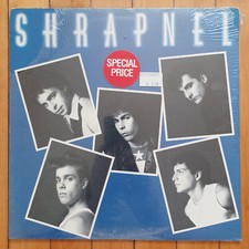 SHRAPNEL Self Titled 1984 Vinyl EP Record SEALED punk monster magnet ramones picture