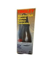 Tingley 1300 Weather-Tuff Hi-Top Work Rubber Overshoes, Black, Size Small picture