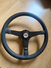 TRD STEERING WHEEL HORN 80s Rare Ae86 Tom’s Toms Nardi Momo Levin Rare Jdm 4A picture