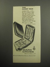 1957 Mark Cross Tool Set Ad - The Handy Man picture