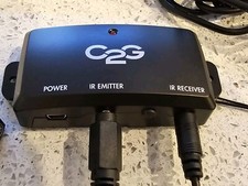 Infrared Remote IR Control Repeater Kit w/ 4 Emitters 1 Receiver C2G 40696 | NEW picture