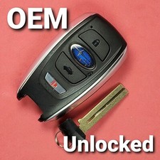 HYQ14AHK - UNLOCKED VIRGIN OEM Subaru Keyless Remote Smart Key 4B Trunk picture
