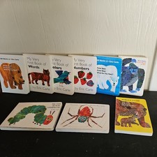 Lot of 9 Eric Carle Board Books for Children's/ Kids/ Toddler *Random Mix* picture
