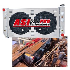 3 Row Radiator Shroud Fan For Chevrolet R2500 R3500 V2500 3500 Suburban 1987-91. picture