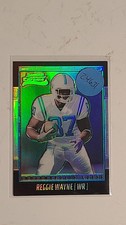 2001 Bowman Chrome Reggie Wayne Rookie Refractor /1999 RC #189 HOF SP picture