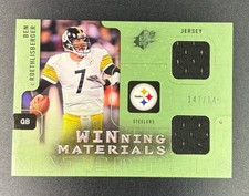2009 Upper Deck SPx Ben Roethlisberger Winning Materials /149 W-RO Steelers picture