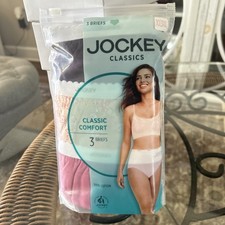 Jockey Women's Classic Comfort Brief Underwear, 3-Pack 10/3XL picture