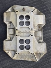 DUAL QUAD MOPAR DODGE CHRYSLER Plymouth WEIAND SAY WHY-AND WC 2Q INTAKE 440 413  picture