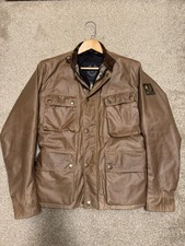 Belstaff Waxed Brown Heritage Trialmaster Style Malenotti Era picture