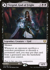 x1 Tergrid, God of Fright // Tergrid's Lantern KHM MTG 112 RARE M/NM 1x picture