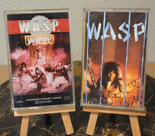 W.A.S.P. Cassette Lot of 2 - WASP and Inside The Electric Circus Cassette Tapes picture
