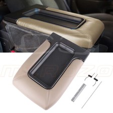 For 2001-2006 Chevrolet Silverado 1500 Beige Center Console Lid Arm Rest Cover picture