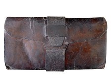 Antique 18/19th Century Political Jay Family Leather Wallet Folding Pocketbook picture