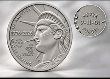 2026 P Half Dollar 9/11  Never Forget Privy Mark  Enduring Liberty Half presale  picture