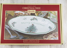 Spode Christmas Tree Merry Christmas Tray in Original Box picture