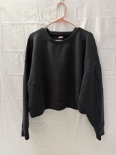 Calia By Carrie Underwood Women's Pullover Sweatshirt Cropped  Black XL picture