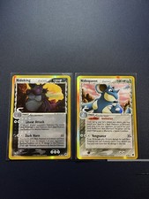 Nidoking & Nidoqueen Delta Species Reverse Holo Pokemon - Near Mint 6 & 7 picture