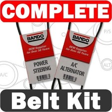 Drive Belt Kit For Toyota Camry 1992-2001 L4 2.2L Alternator/AC-Power Steering picture