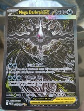 Mega Darkrai ex 116/084 Special Illustration Rare Pitch Black English  MINT picture