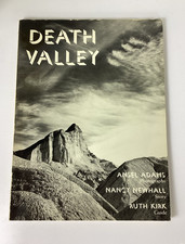 Vintage 1954 DEATH VALLEY Ansel Adams, Nancy Newhall PB Forth Edition 1970 picture