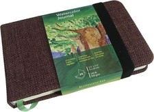 Acid Watercolor Paper Sketch Books for Use As Mixed Media Pad On The Go, 48 picture