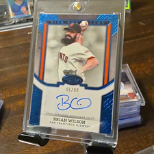 Topps 2024 Tier One Talent Autographs Brian Wilson Giants Auto #T1TA-BWI /99 SN picture